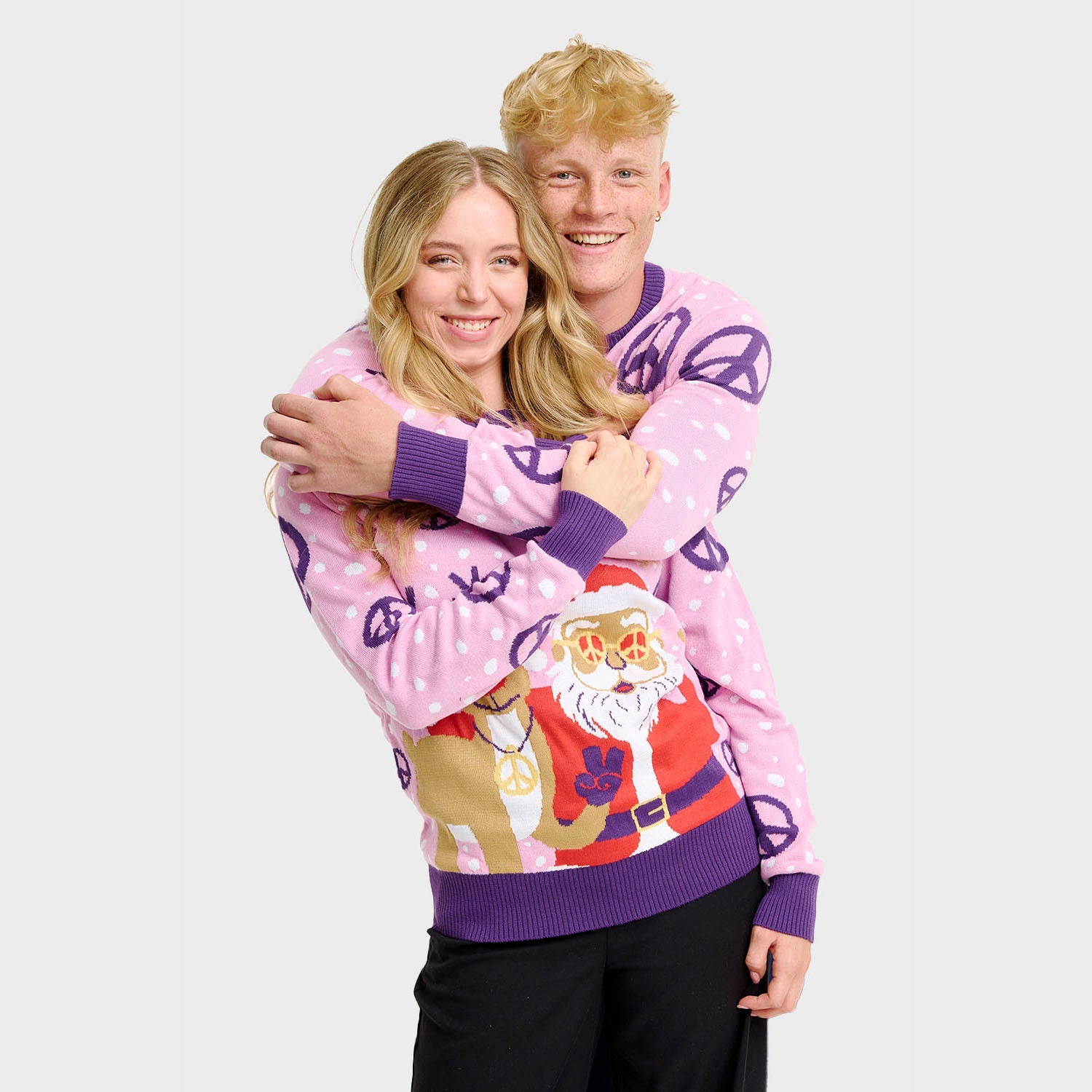 Hippie Christmas Sweater – Men